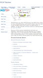 Mobile Screenshot of mcat-review.org
